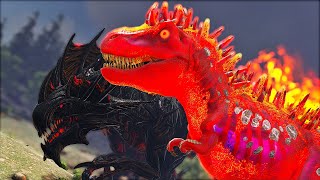 COM ESSA REAPER PODEROSA EU POSSO AMASSAR DINOSSAURO REI DO MUNDO!? ARK SUPER MODS