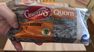 Ginsters Vegan Quorn Pasty Ingredients Question?