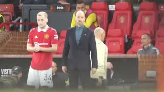 Van De Beek For Garnacho Substitution | Man United vs Sheriff | 27/10/22