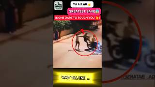 Mashallah 😇 Greatest Save ✊🥰 Thief jerked #shorts #viral #respect