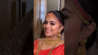 Kerala Bridal makeup @Henna Girl Riya  ph:6282076416 Kerala Bride-Happy Bride -Wedding makeup-Kannur