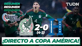 Resumen y goles | México 2-0 Honduras | Concacaf Nations League | Presentado por