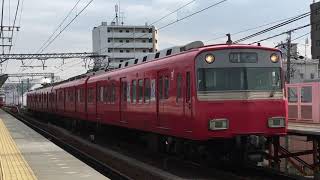 名鉄6500系鉄仮面 6517f(普通犬山行き）東枇杷島駅 発車‼️