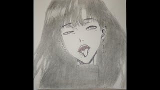 draw anime girl #anime #art #drawing#illustration  #howtodrawanime #girldrawing #howtodraw #drawings