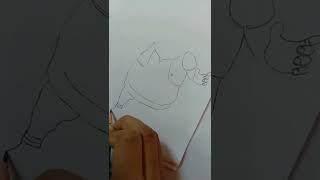 Making Motu Patlu cartoon character of Motu #shorts #youtubeshorts #youtubeindia #art #cartoon