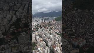 Flying over Favelas and RJ city