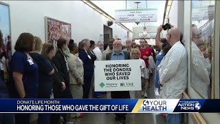 AGH honor walk remembers organ donors who gave the gift of life