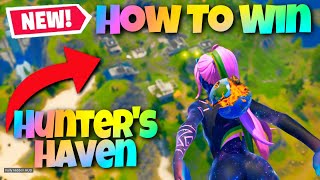 How To WIN & SURVIVE Hunter's Haven EVERY Game! (Fortnite Season 5 Chapter 2 Tips & Tricks)