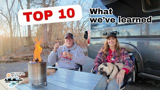 The TOP 10 THNGS WE'VE LEARNED Traveling And Making Videos