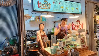 태국 시장에 김밥집이 대박..드라마 우영우 인기몰이로 깁밥집 한류열풍...#개인택시 #우영우김밥 #태국여행