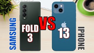 Samsung Galaxy Z Fold 3 vs iPhone 13 ✅