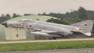 カエルのファントムがニュウタにカエりました / JASDF 301sqn's F-4EJ take off.