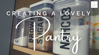 5 Fundamentals for An Organized Pantry Feat: Cricut Joy