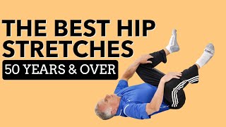 Best Hip Stretches For Pain Free Activity; Great For 50 & Over By Bob And Brad