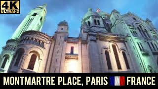 MONTMARTRE, Paris  France 🇫🇷 | Walking Tour [ 4K UHD ] #Sacré-Cœur_Basilic | Shoot The Moment