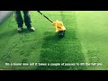 AGM 141EUK Artificial Grass Electric Power Brush Sweeper