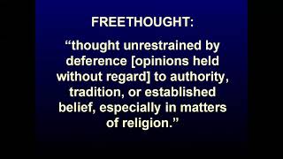 North Texas Church of Freethought - May 9, 2021 - Why Atheists Should Not Call Themselves Atheists