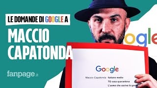 Maccio Capatonda libro, film, Canalis, fidanzata, Mario: l'attore risponde alle domande di Google