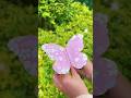 Flying butterfly making