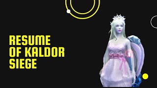 A resume of how was Kaldor siege||PlayAion||I'mCinderella