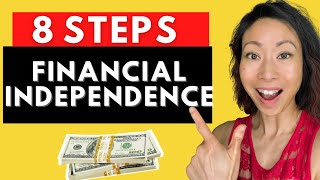 My 8 Steps to Financial Independence|8 Stages (Beginner Friendly)
