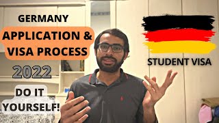 Application and Visa Process for Germany | MS Student Visa | Study in Germany for Free