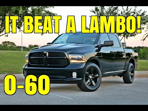 RAM 1500 0-60 Testing (FASTER THAN A LAMBORGHINI) RAM 1500 0-60 Testing (FASTER THAN A LAMBORGHINI)
