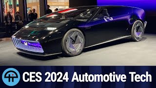 Automotive Technology at CES 2024
