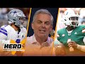 Cowboys missing Dak Prescott ‘won’t change a lot’, Agree with the CFP Rankings? | THE HERD