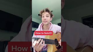 How to Solo!!