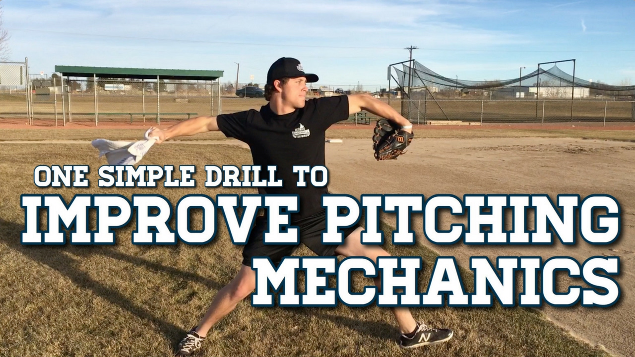 Improve Baseball Pitching Mechanics With This ONE Drill! - YouTube