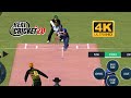 Real Cricket 20 Ultra Graphics 4K Gameplay | Highest Graphics Settings Xiaomi TAB 5 Gaming Test 2022