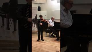 Léandre - CMC 2017 National Audition - Bach Concerto in A minor