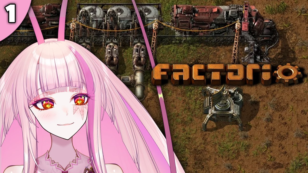 The Addiction Begins Factorio Part 1 Youtube