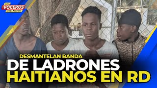 DESMANTELAN BANDA DE LADRONES HAITIANOS EN RD