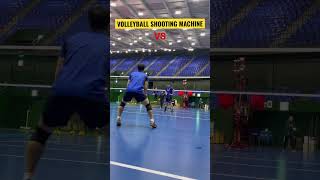 VOLLEYBALL SHOOTING MACHINE VS Players