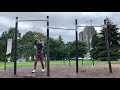 working out at the toronto calisthenics park