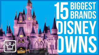 15 Biggest Brands Disney Owns