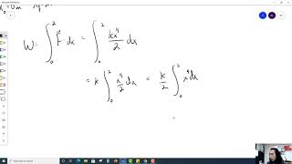 Work Energy Using Calculus