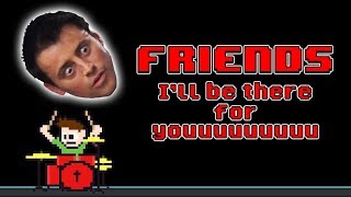 Friends Opening - I'll Be There For You (Drum Cover) -- The8BitDrummer