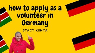 HOW TO APPLY VOLUNTEER JOB IN GERMANY|Step by Step #germany #🇩🇪 #volunteer#volunteering #fsj #bfdi