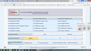 Confidence Intervals and P values Using Normal Distributions Statkey