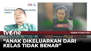 Kepala Dinas Pendidikan DIY Klarifikasi Siswa Tak Boleh Ikut Ujian Karena Tunggak Bayaran | tvOne