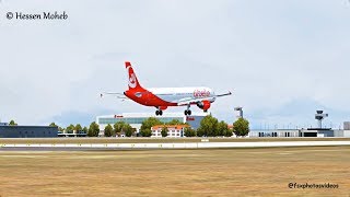 Berlin Brandenburg Landing ( Air Berlin Airbus A321 ) ( Flight Simulator X / FSX )