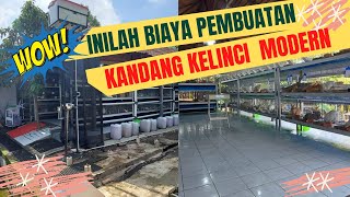 TOTAL BIAYA PEMBUATAN KANDANG KELINCI MODERN