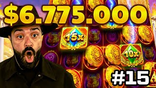 🎰Biggest Streamer Wins Of The Day #15 | Roshtein, Tyceno, Cabrzy & KyleTooReal