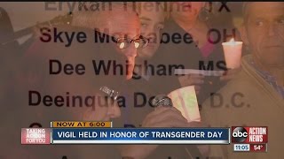 Vigil for Transgender Day