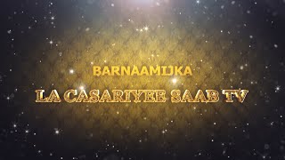 Toos/Live - Barnaamijka Lacasaryee   Saab Tv