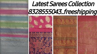 Latest Collection Sale🤩8328555043🥳 free shipping#latest#trending#online#sarees#lowcost#fancy#pattu