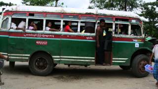 MYANMAR  RANGOON BUS TERMINAL